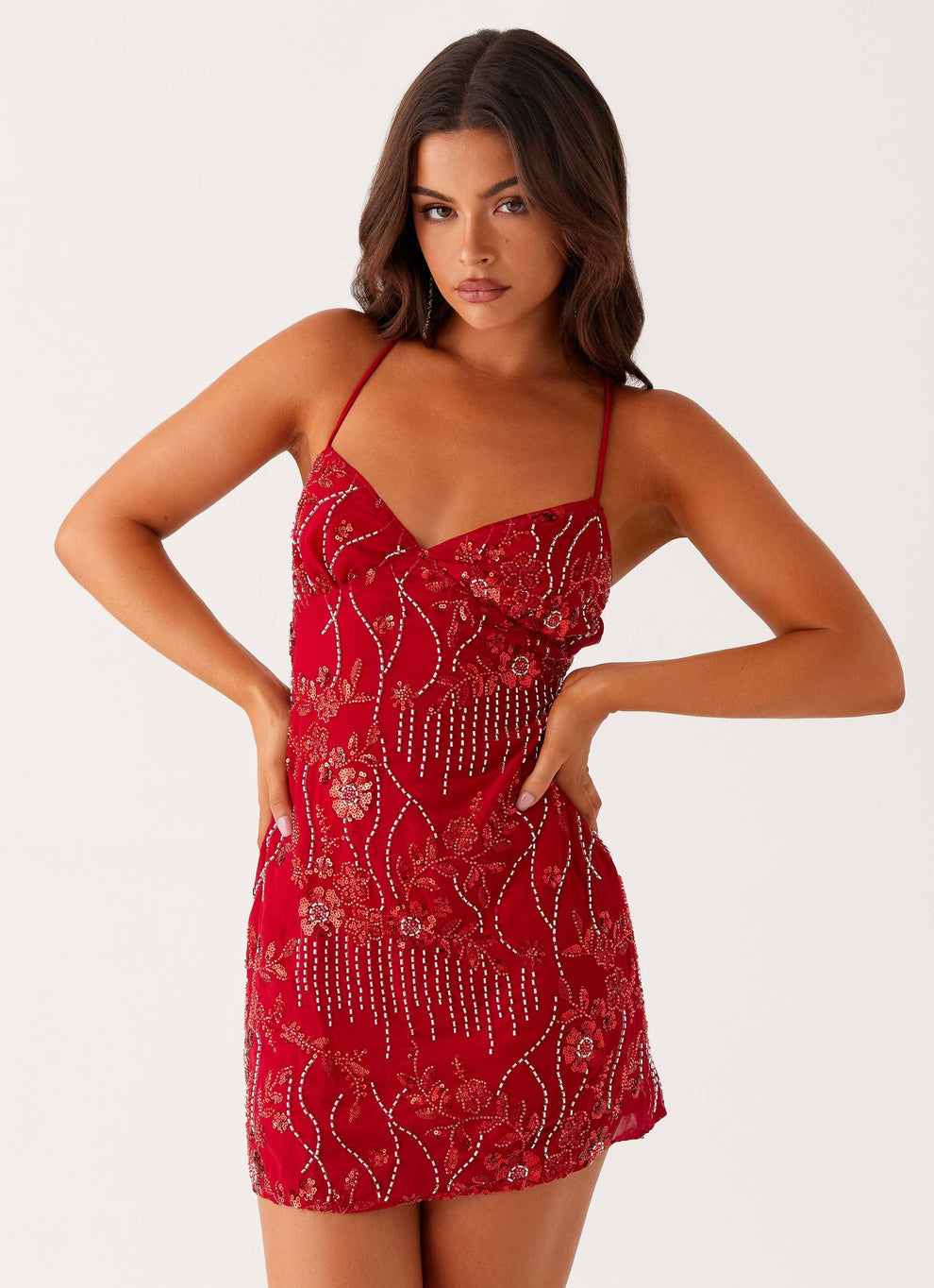 Sequin Mini Dress