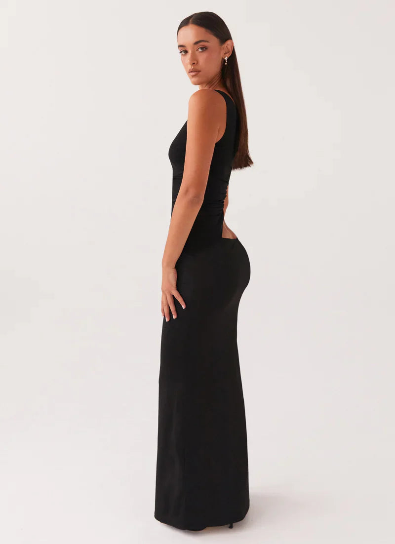 Mia Asymmetrical Long Dress
