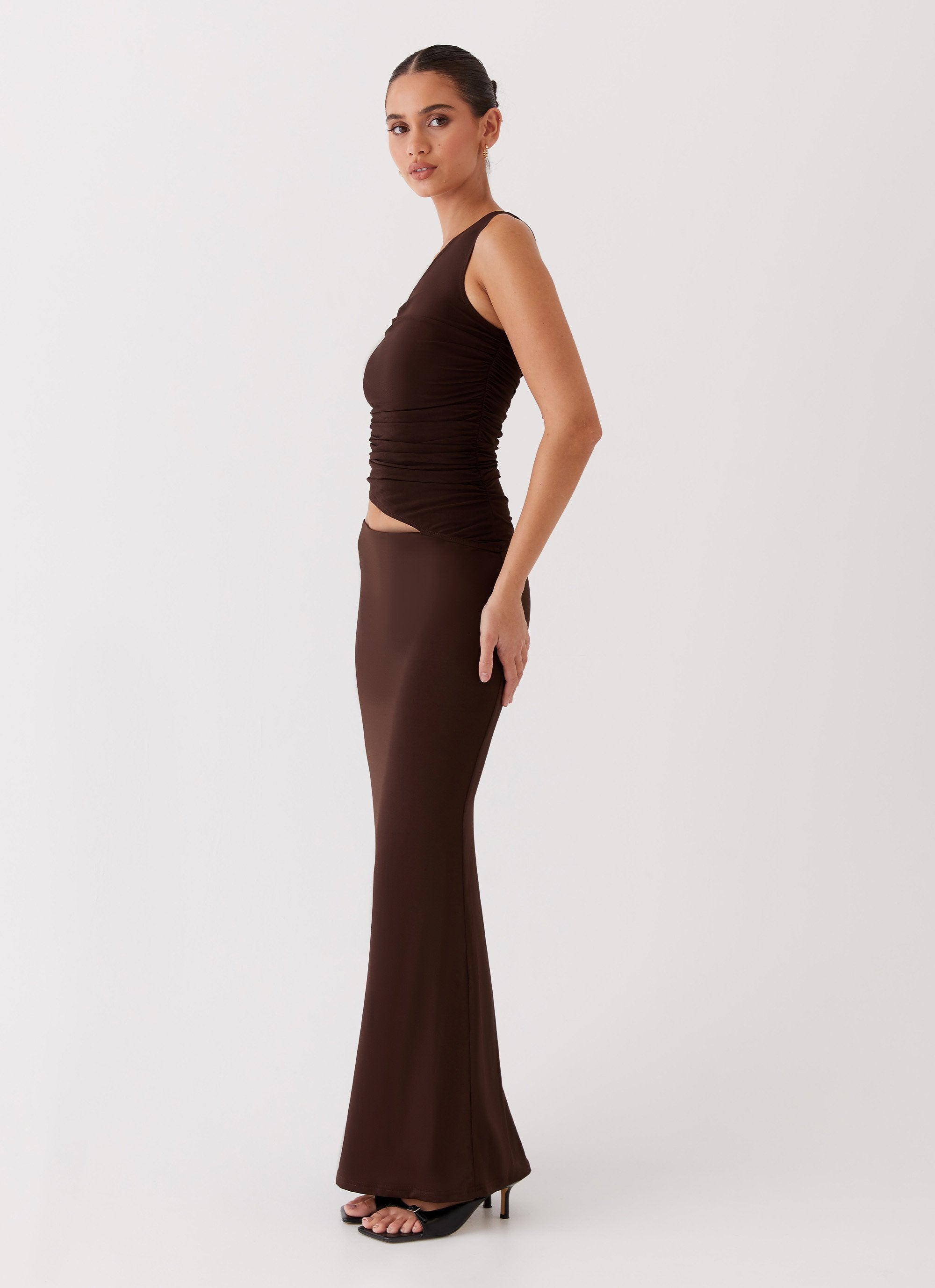 Mia Asymmetrical Long Dress