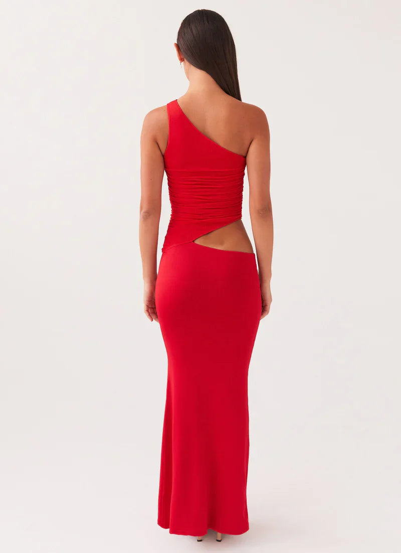 Mia Asymmetrical Long Dress