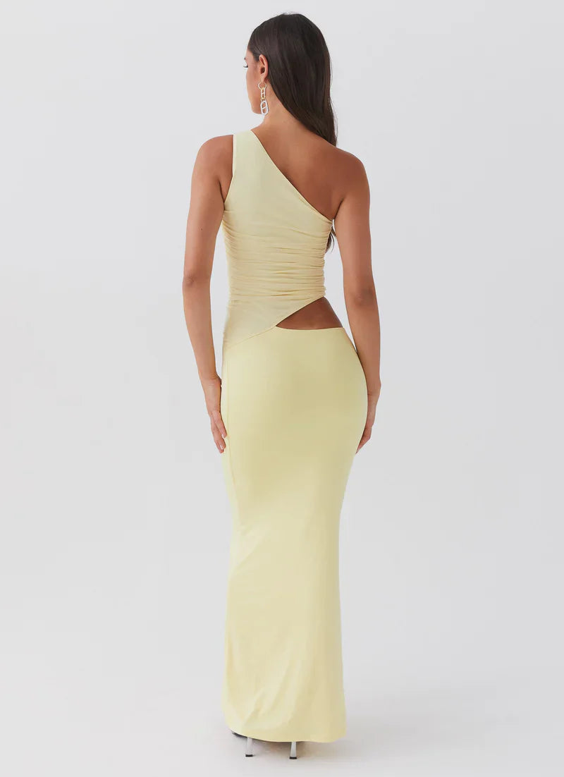 Mia Asymmetrical Long Dress